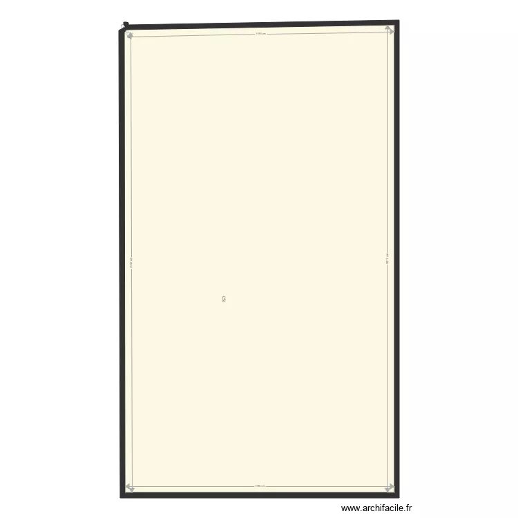 plan 2 garage . Plan de 