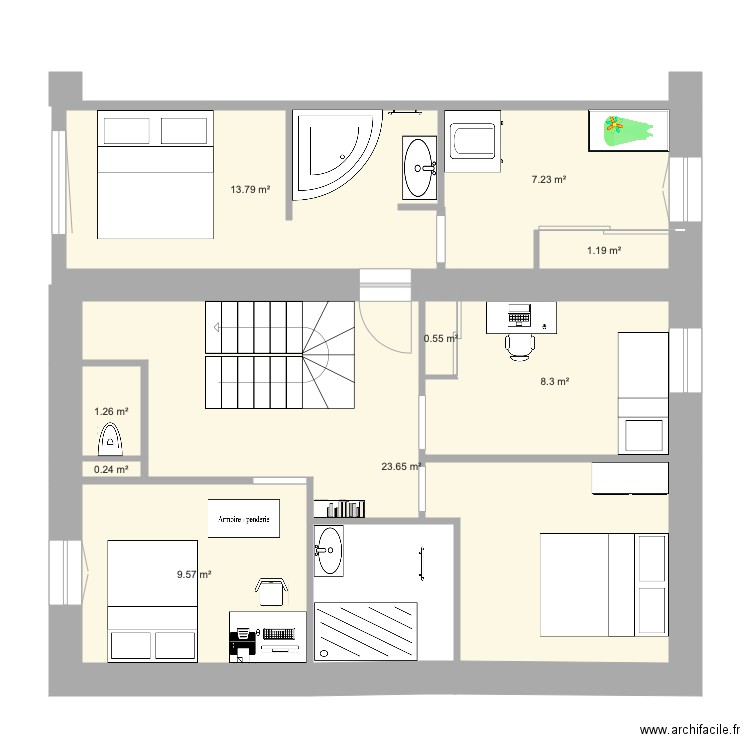 tarascon   RX1 3. Plan de 0 pièce et 0 m2