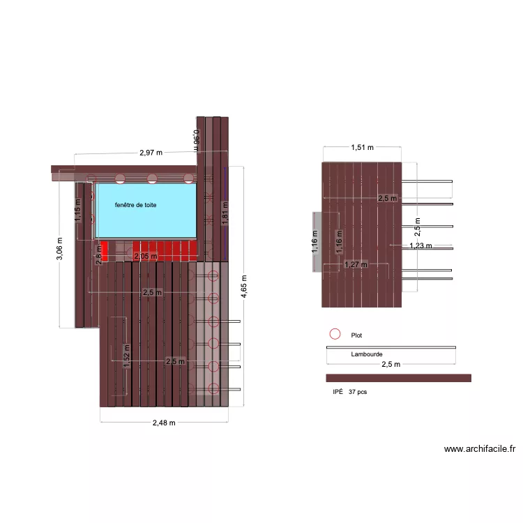 Boris lambourdes + Lames. Plan de Boris lambourdes + Lames. Plan de
