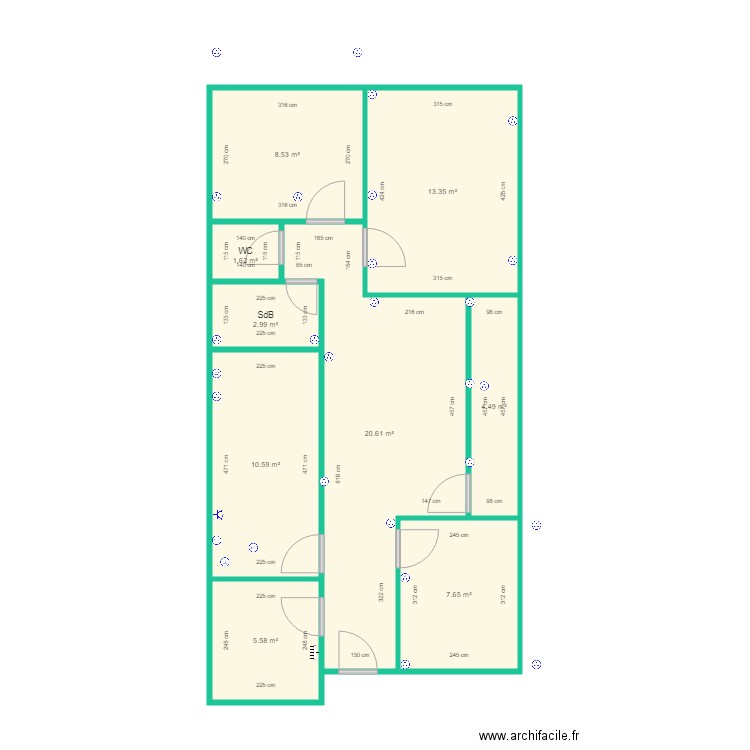 Karine 02. Plan de 0 pièce et 0 m2