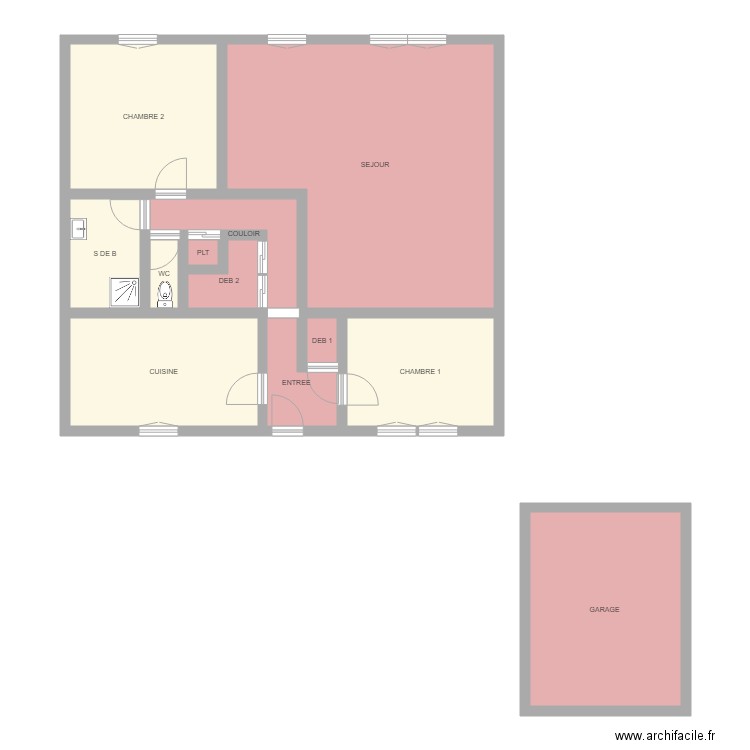 caboche2. Plan de 0 pièce et 0 m2