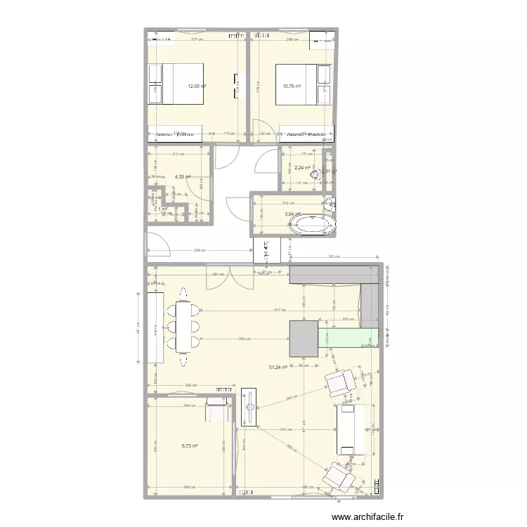 PETIT PORT 4. Plan de 