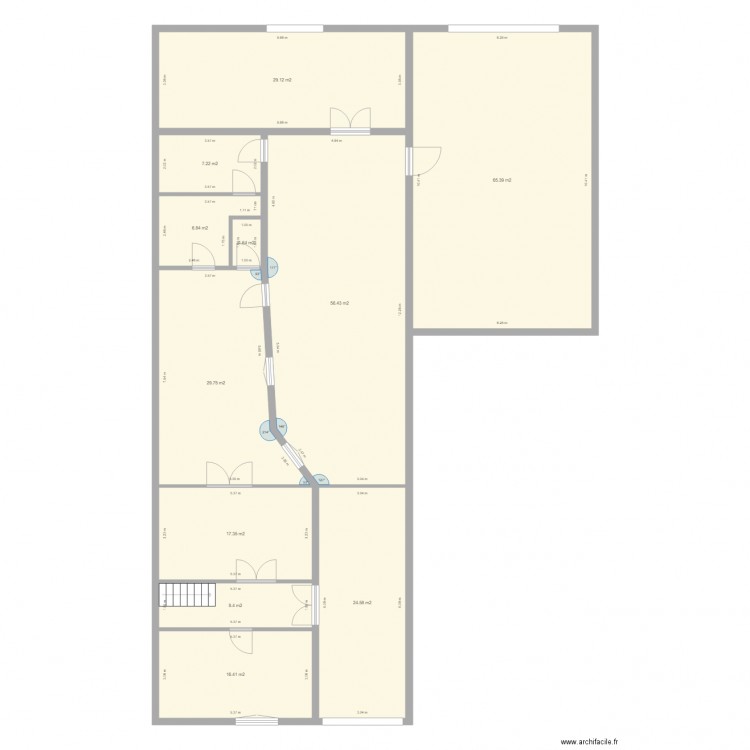 plan de masse brut base montesquieu. Plan de 0 pièce et 0 m2