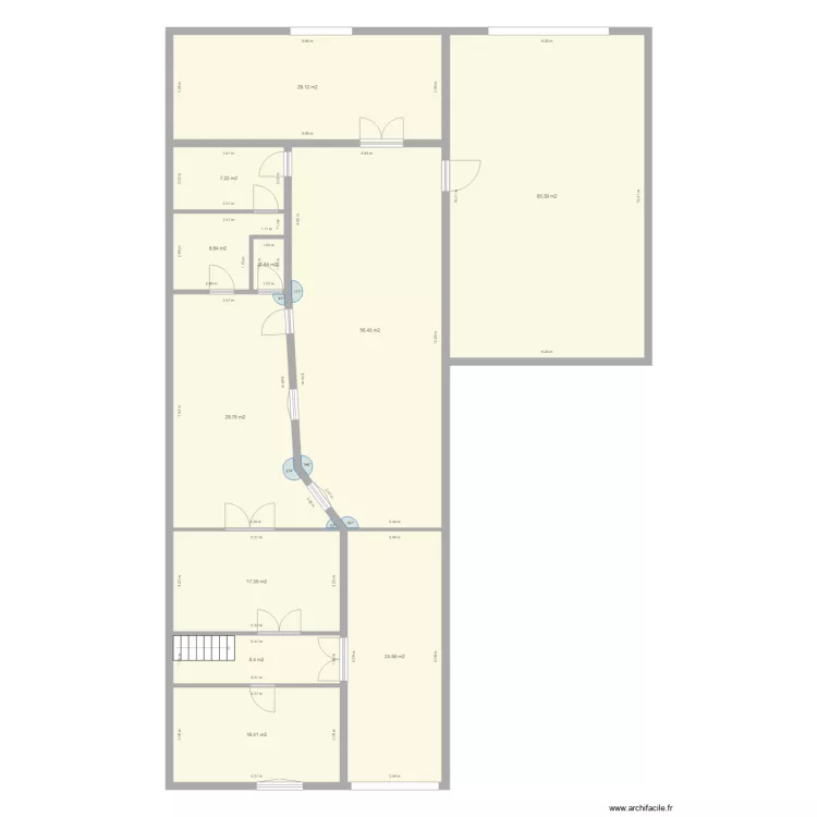 plan de masse brut base montesquieu. Plan de 
