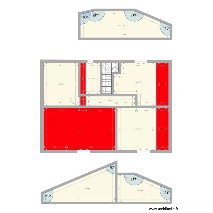 Di Santantonio. Plan de 