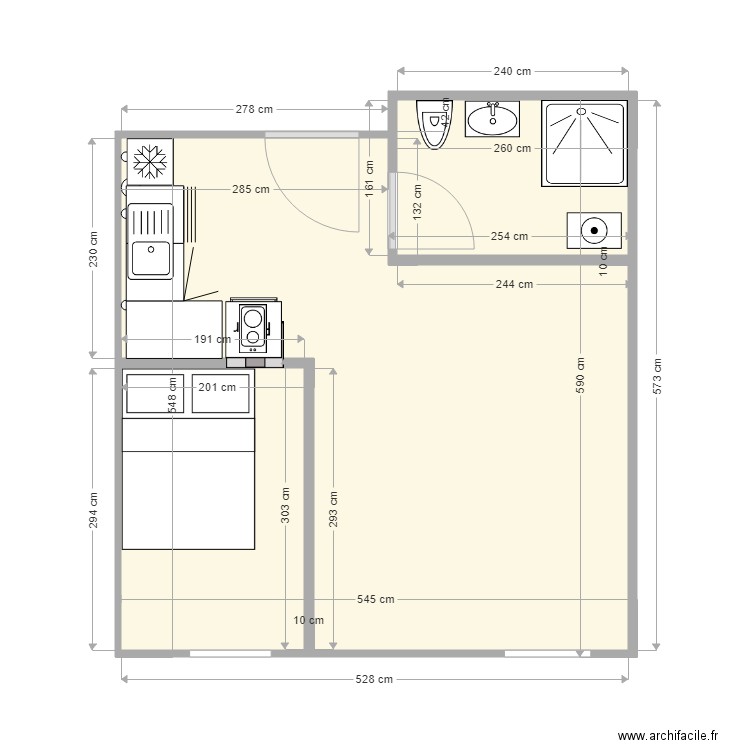 rabinecassée. Plan de 0 pièce et 0 m2