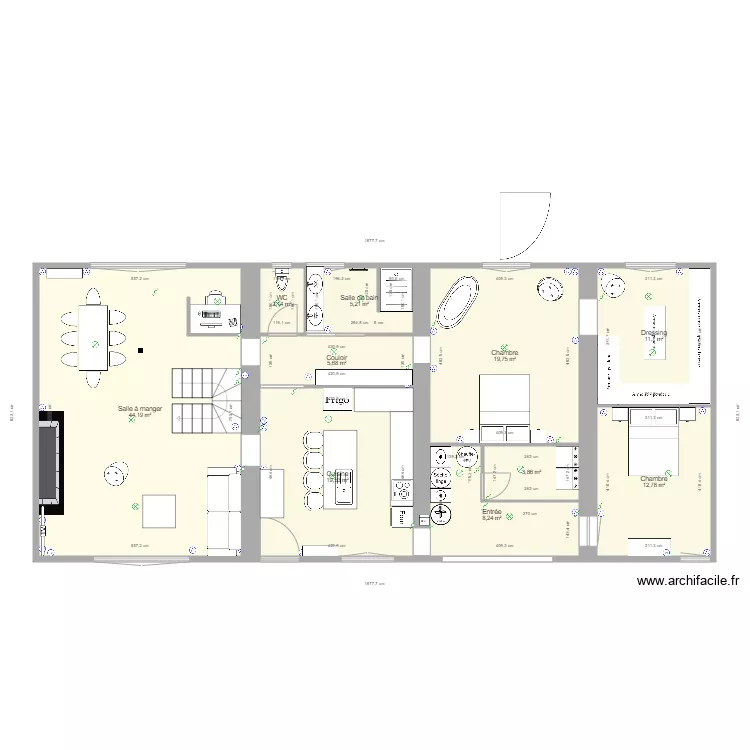 cuisine. Plan de cuisine. Plan de