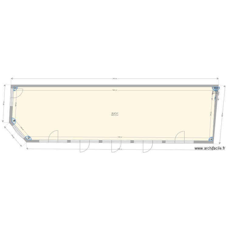 COMPTEMPORAIN RDC EXISTENT. Plan de 0 pièce et 0 m2