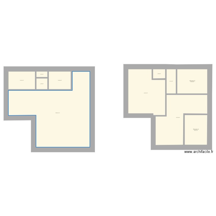 Wagner. Plan de 11 pièces et 267 m2