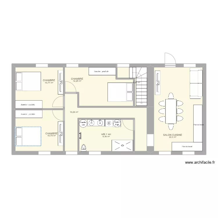 appart. Plan de 