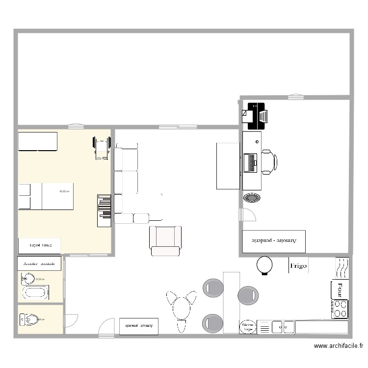 plan de la maison pour le rapport 2. Plan de 0 pièce et 0 m2