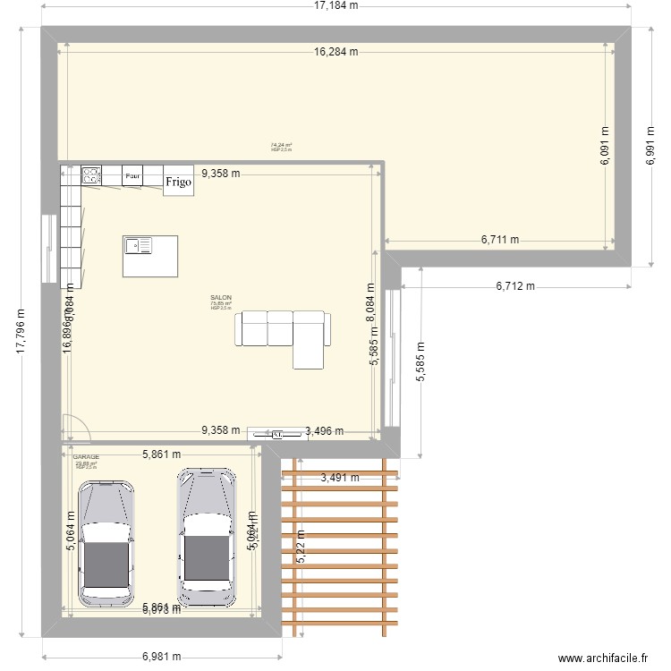 MAISON 05-09. Plan de 0 pièce et 0 m2