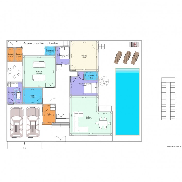 sendou 20x15rebis. Plan de 0 pièce et 0 m2