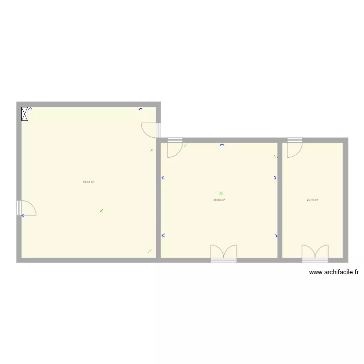 Plan de Simao et Paolo. Plan de 