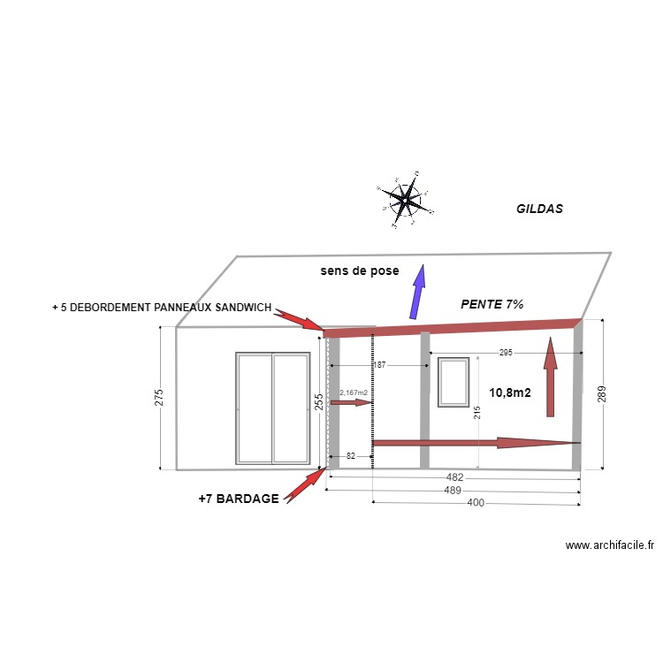 gildas. Plan de 0 pièce et 0 m2