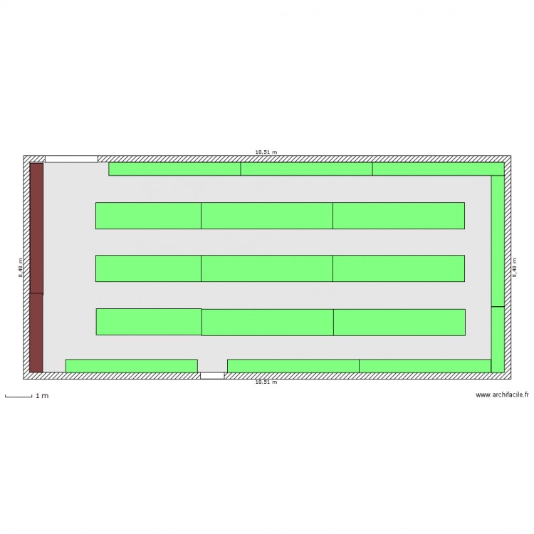 serres 60 m carré de terre. Plan de 0 pièce et 0 m2