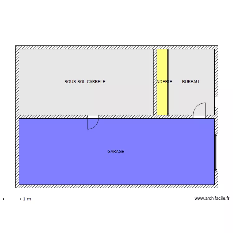 SOUS SOL BOLBEC 3. Plan de SOUS SOL BOLBEC 3. Plan de