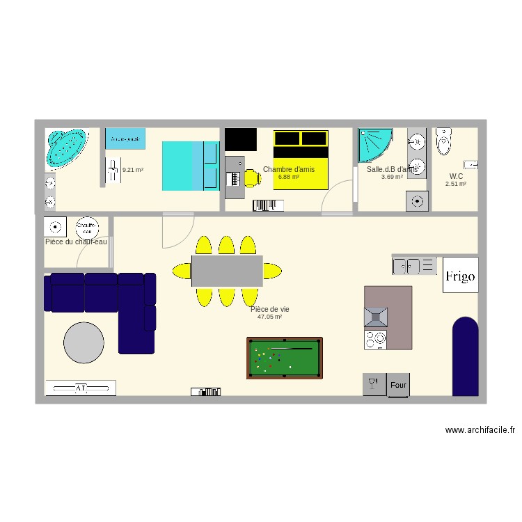 Maison Dupliqua 1. Plan de 0 pièce et 0 m2