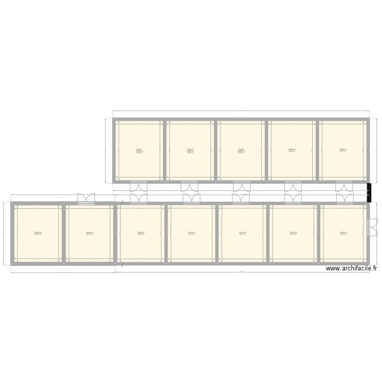 DABOU. Plan de 0 pièce et 0 m2