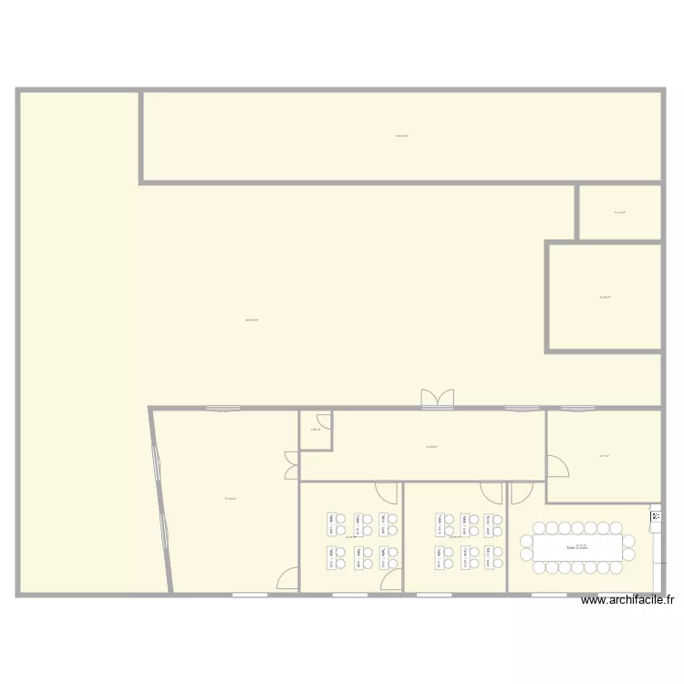 Enclos bis. Plan de 