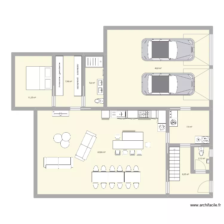 Maison 34. Plan de Maison 34. Plan de