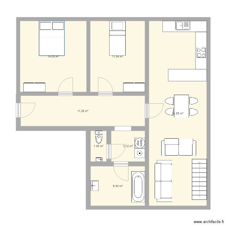 Longtain 28. Plan de 0 pièce et 0 m2