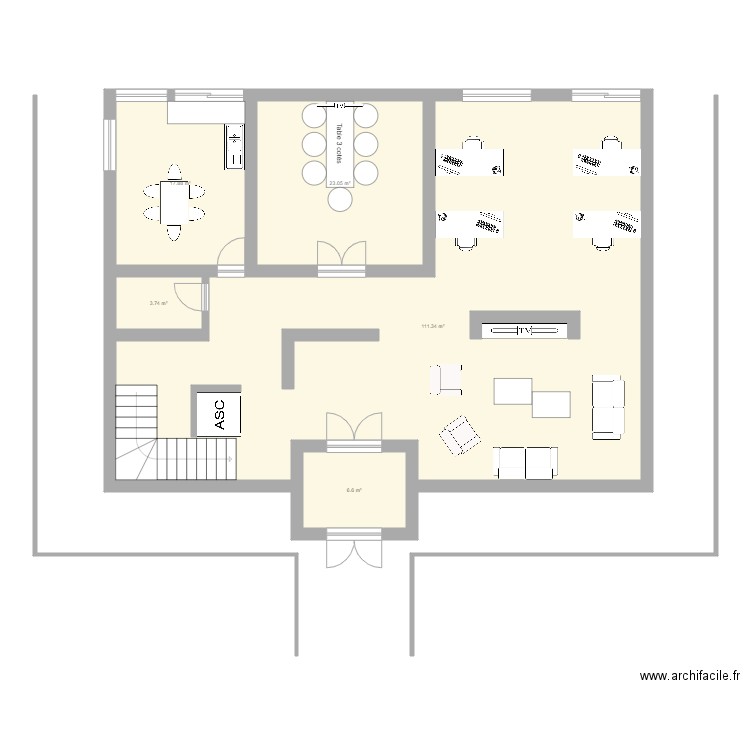 Real Estate Group Office. Plan de 0 pièce et 0 m2