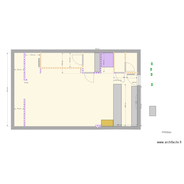 magasin tiebreak 3. Plan de 0 pièce et 0 m2