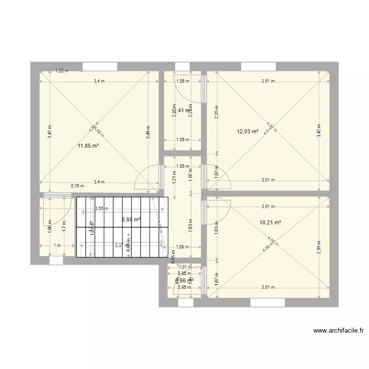 AnneDam 1er v00. Plan de 