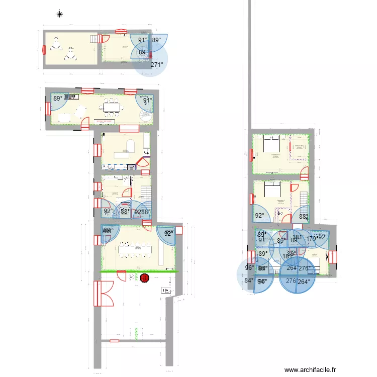MAISON RANCHAL PLAN DU 18 AVRIL 2022. Plan de 