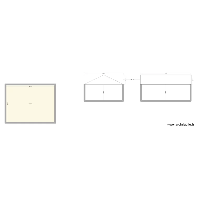 maison. Plan de maison. Plan de