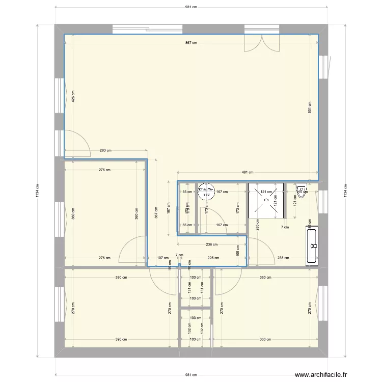 RDC. Plan de RDC. Plan de