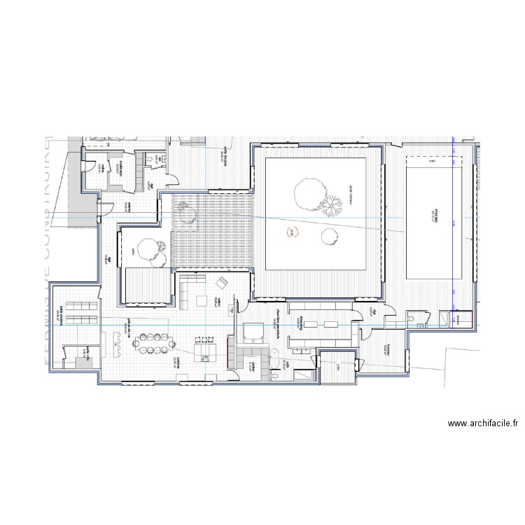 LAVEAU-PLAN ELECTRIQUE RDC ZONE 1. Plan de 0 pièce et 0 m2