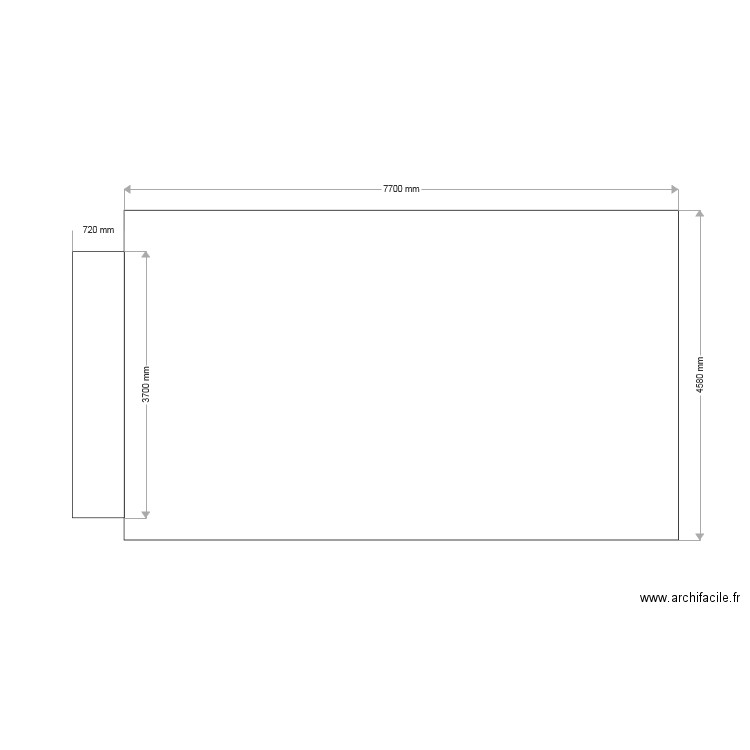 bache jean. Plan de 0 pièce et 0 m2