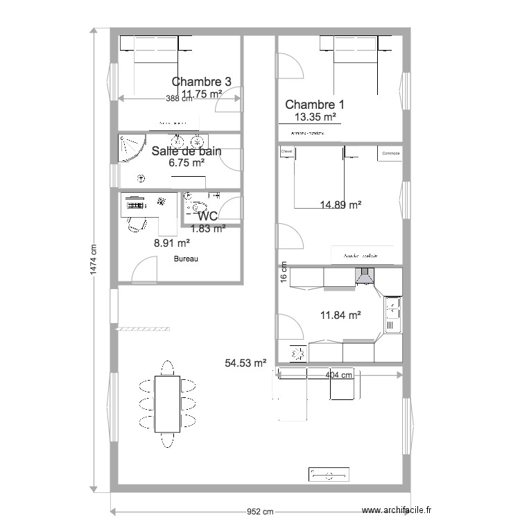 ébauche7jpf. Plan de 0 pièce et 0 m2