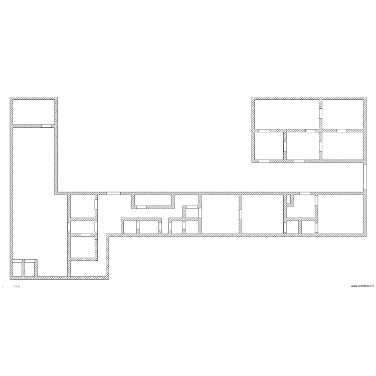 notaire rdc . Plan de 0 pièce et 0 m2