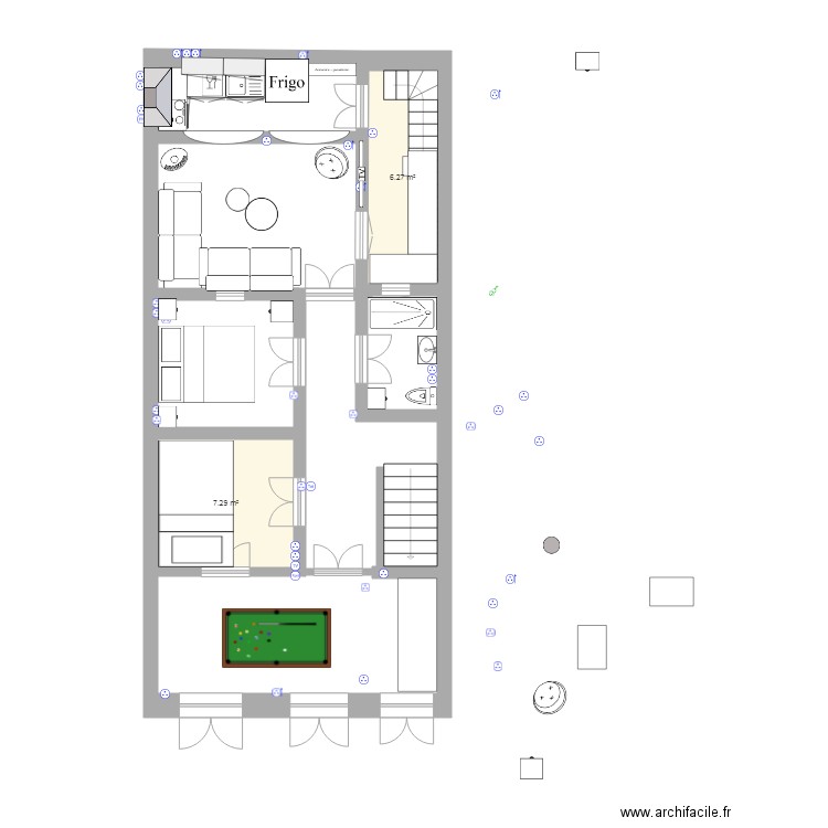 OLHAOCENTROCOMMERCIO1erJET DU 24 bisv3. Plan de 0 pièce et 0 m2