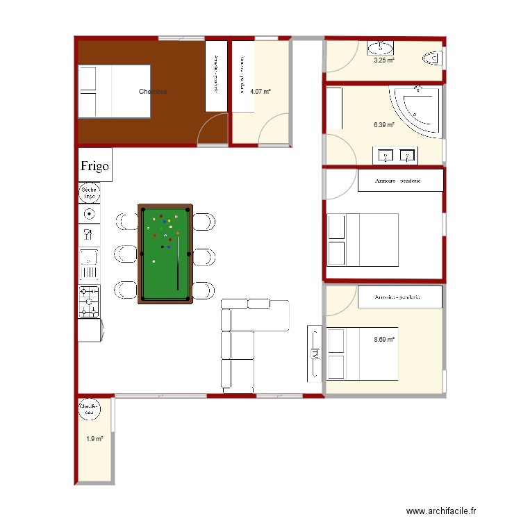 APPARTEMENT DANS HANGAR. Plan de 0 pièce et 0 m2
