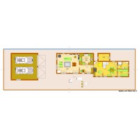 RDC MAISON LONGERE AVEC CHAMBRE A L'ETAGE