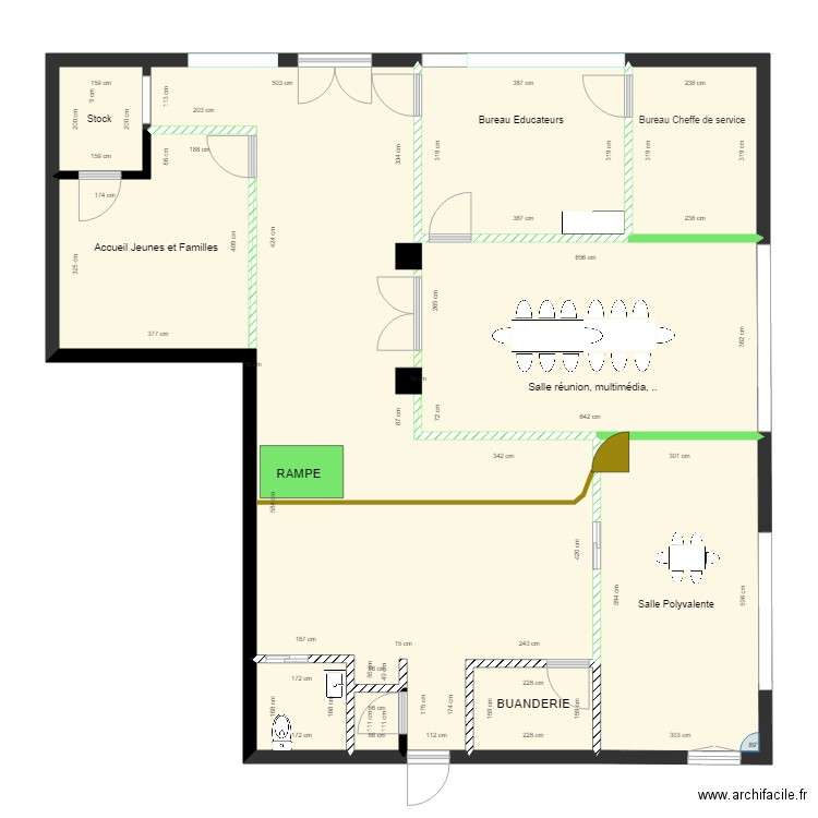 projet RENOVATION der. Plan de 0 pièce et 0 m2