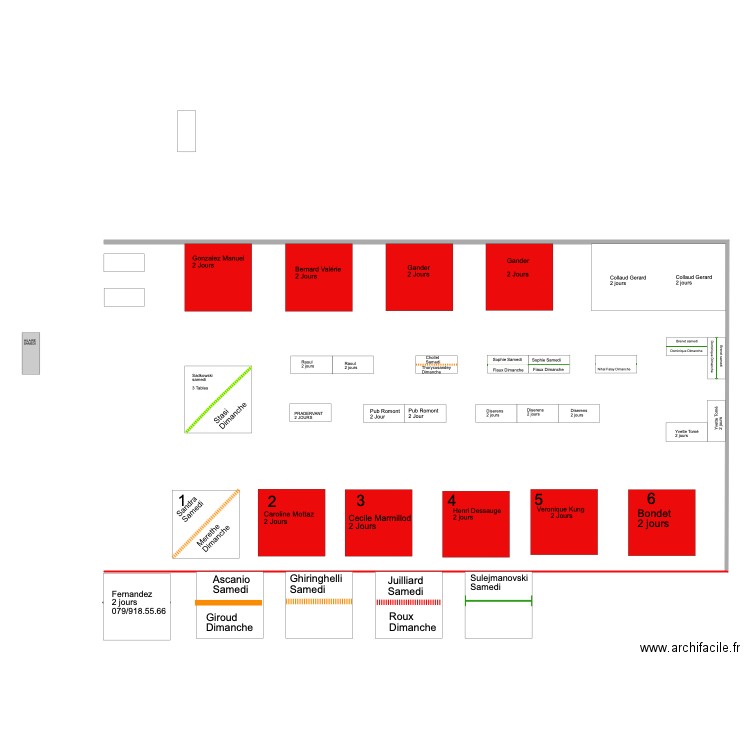 paléziieux 2 . Plan de 0 pièce et 0 m2