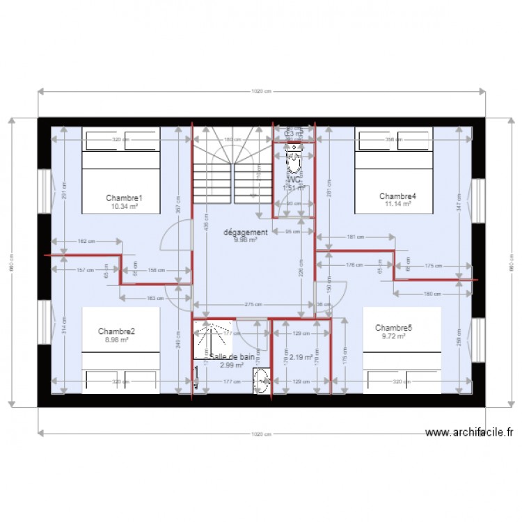 devoir. Plan de 0 pièce et 0 m2