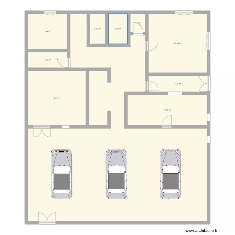 batiment 4 revu. Plan de 
