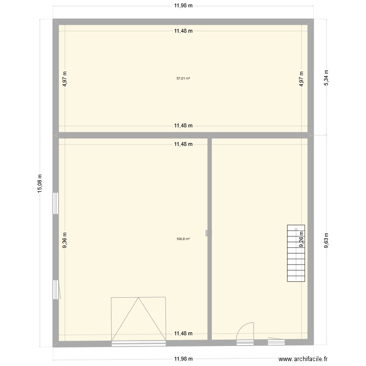 MAISON OK. Plan de 11 pièces et 459 m2