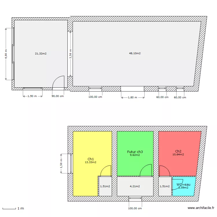 grange 2. Plan de grange 2. Plan de
