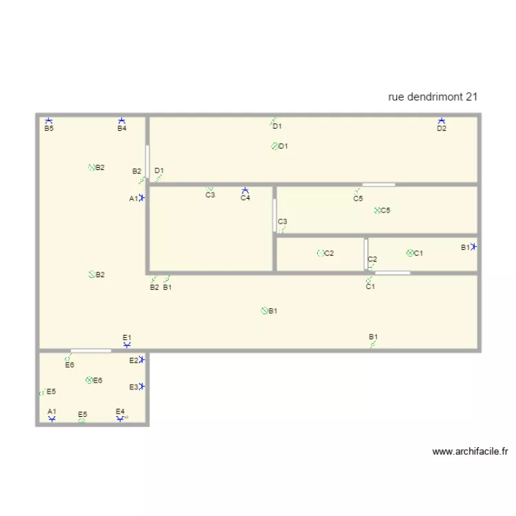 Dendrimont 21 4000 liege . Plan de Dendrimont 21 4000 liege . Plan de