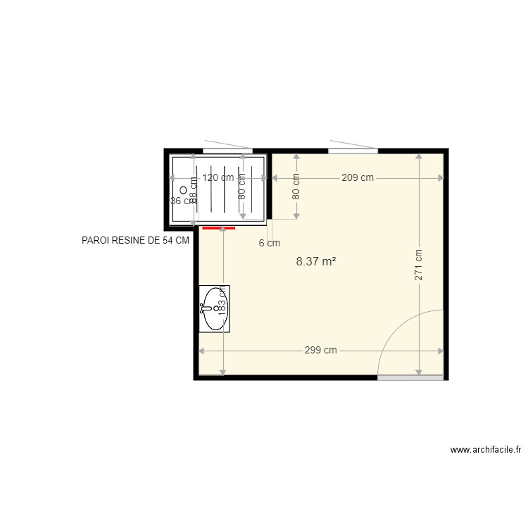 DORNET SYLVIE . Plan de 0 pièce et 0 m2