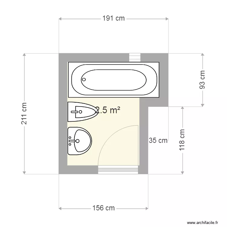 BROSSAT Andr&eacute;e Le Coteau. Plan de 