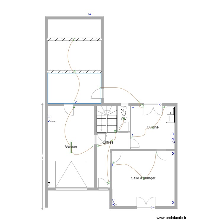 AKASAR. Plan de 0 pièce et 0 m2