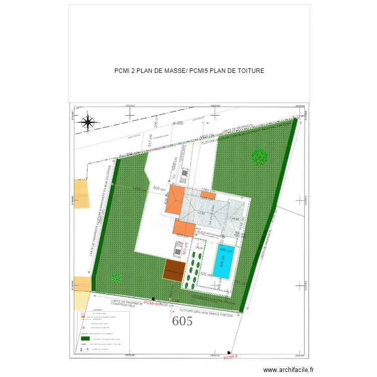 pcmi 2 5 jany TOIT ORONGE. Plan de 0 pièce et 0 m2